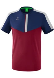 Erima Herren Squad T-Shirt Dunkelrot/Lila/Bordeaux/Rot