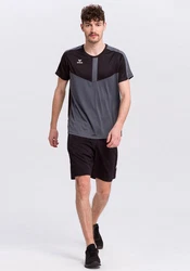 Erima Herren Squad T-Shirt Dunkelblau/Grau