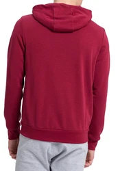 Erima Sweatshirt Basic Hoody Dunkelrot/Rot