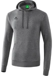 Erima Sweatshirt Basic Hoody Grau/Hellgrau/Dunkelgrau