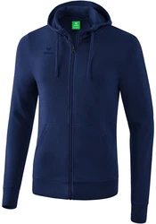 Erima Sweatjacke Basic Kapuzenjacke Blau/Dunkelblau/Hellblau