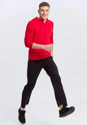 Erima Sweatjacke Basic Kapuzenjacke Rot