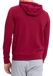 Erima Sweatjacke Basic Kapuzenjacke Dunkelrot/Rot/Bordeaux