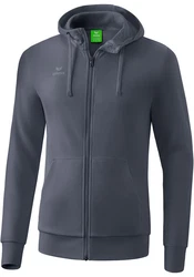 Erima Sweatjacke Basic Kapuzenjacke Dunkelblau/Dunkelgrau/Hellgrau/Grau