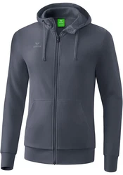Erima Sweatjacke Basic Kapuzenjacke Dunkelblau/Dunkelgrau/Hellgrau/Grau