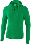 Erima Sweatjacke Basic Kapuzenjacke Grün/Türkis/Neonfarben