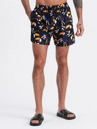 Badeshorts Badeshorts fr Mnner Print zwei Vordertaschen