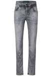STREET ONE MEN Gerade Jeans Middle Waist Grau/Hellgrau/Dunkelgrau