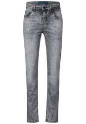 STREET ONE MEN Gerade Jeans Middle Waist Grau/Hellgrau/Dunkelgrau