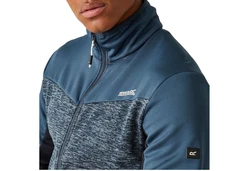 Regatta Strickfleecejacke Coladane V Dunkelblau/Hellblau/Grau/Blau