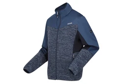 Regatta Strickfleecejacke Coladane V Dunkelblau/Hellblau/Grau/Blau