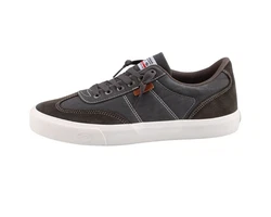 Dockers by Gerli Sneaker Schnürschuh Hellgrau/Dunkelgrau/Grau/Dunkelgrün/Creme/Schwarz