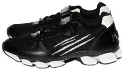 PLEIN SPORT Sneaker SIPS802 Schwarz/Rot/Dunkelblau