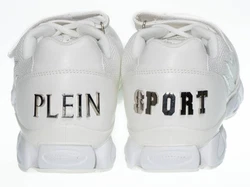 PLEIN SPORT Sneaker SIPS802 Weiß/Creme/Dunkelblau