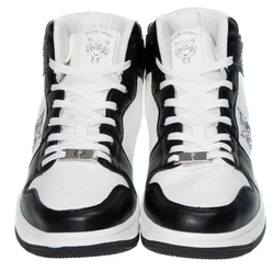 PLEIN SPORT Sneaker Weiß/Schwarz/Blau/Creme
