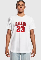 Mister Tee Ballin 23 Tee Dunkelrot/Rot/Beige/Braun