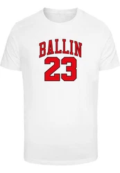 Mister Tee Ballin 23 Tee Dunkelrot/Rot/Beige/Braun