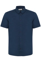 Blend Kurzarmhemd Shirt Dunkelblau/Rot/Blau/Weiß