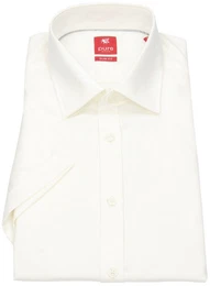 Kurzarmhemd Slim Fit stark tailliert bgelfrei Kentkragen