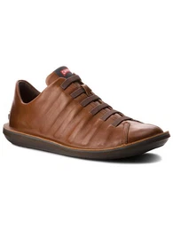 Halbschuhe Beetle 18751-049 Dallas Cola/Human Navy/Kenia Schnrboots