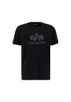 Alpha Industries T-Shirt Basic T dunkelgrau/schwarz