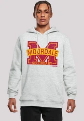 F4NT4STIC Kapuzenpullover Sex Education Moordale Cracked Netflix Grau/Dunkelrot/Beige/Rot/Dunkelgrün