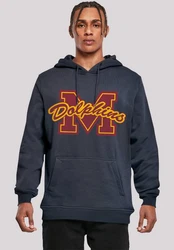 F4NT4STIC Kapuzenpullover Sex Education M Dolphins Netflix TV Series Blau