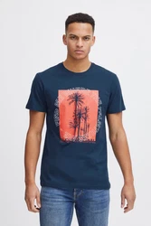 Blend T-Shirt BLEND BHTee Rot/Dunkelblau/Hellblau/Orange/Blau