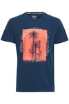 Blend T-Shirt BLEND BHTee Rot/Dunkelblau/Hellblau/Orange/Blau