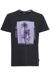 Blend T-Shirt BLEND BHTee Lila/Schwarz/Beige