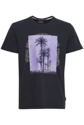 Blend T-Shirt BLEND BHTee Lila/Schwarz/Beige