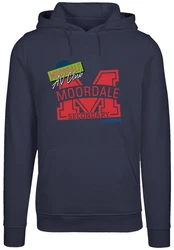 F4NT4STIC Kapuzenpullover Sex Education Moordale Collage Netflix TV Series Grün/Blau/Beige/Gelb/Dunkelblau