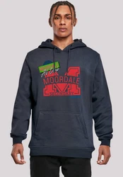 F4NT4STIC Kapuzenpullover Sex Education Moordale Collage Netflix TV Series Grün/Blau/Beige/Gelb/Dunkelblau