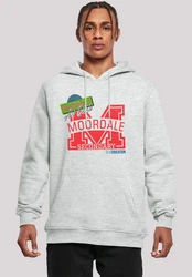 F4NT4STIC Kapuzenpullover Sex Education Moordale Collage Netflix TV Series Grau/Mintgrün/Türkis/Hellgrau/Rot