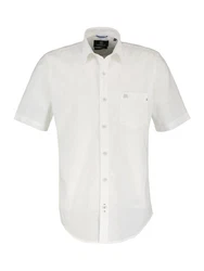 LERROS Leinenhemd Creme/Weiß/Khaki