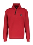 LERROS Sweatshirt Sweat-Troyer mit Steppnähten Rot/Dunkelrot