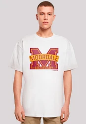 F4NT4STIC T-Shirt Sex Education Moordale Cracked Beige/Rot/Dunkelrot/Bordeaux/Braun/Gelb