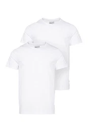 Rundhalsshirt mit Elasthan-Anteil