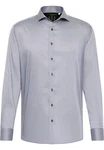 Eterna Langarmhemd MODERN FIT Grau/Blau/Dunkelblau