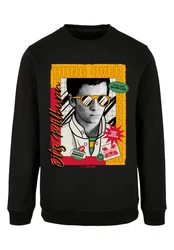 F4NT4STIC Sweatshirt Sex Education Otis Hung Over Collage Schwarz/Grau/Rot/Grün