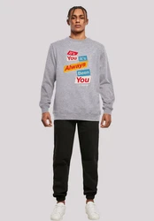 F4NT4STIC Sweatshirt Sex Education It Always Been You Netflix TV Series Grau/Rot/Hellgrau
