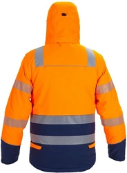 Hydrowear Kurzjacke Brussel Orange/Gelb/Braun