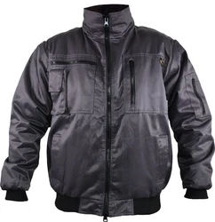 Hydrowear Kurzjacke Pilotenjacke Husky Grau/Dunkelgrau/Schwarz
