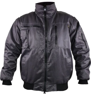 Hydrowear Kurzjacke Pilotenjacke Husky Grau/Dunkelgrau/Schwarz
