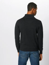 FYNCH-HATTON Strickjacke Dunkelgrau/Schwarz/Grau
