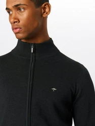 FYNCH-HATTON Strickjacke Dunkelgrau/Schwarz/Grau