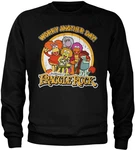 Fraggle Rock Rundhalspullover Worry Another Day Sweatshirt Schwarz/Braun/Grau