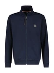 LERROS Sweatshirt Sweat-Troyer mit Steppnähten Dunkelblau
