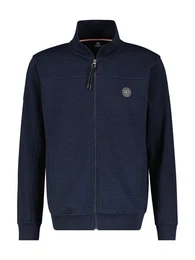 Sweatshirt Sweat-Troyer mit Steppnhten