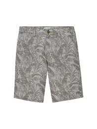 Bermudas Regular Shorts mit Leinen